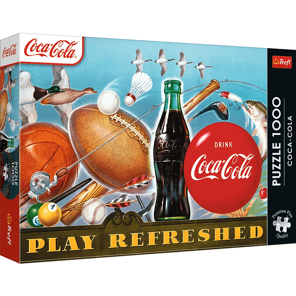 Puzzle - 1000 Premium Plus - Coca-cola: A Moment Of Refreshment - Trefl 12101