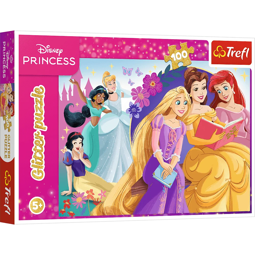 Puslespil - 100 Glitter - The Shine Of Magic Friendship Trefl 14834