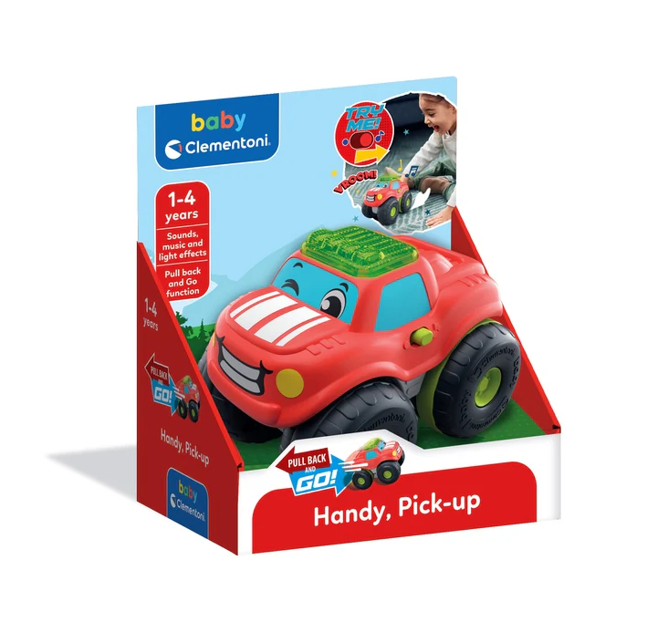 Handy Pick-up Car With Sound And Light Effects – Clementoni 17544