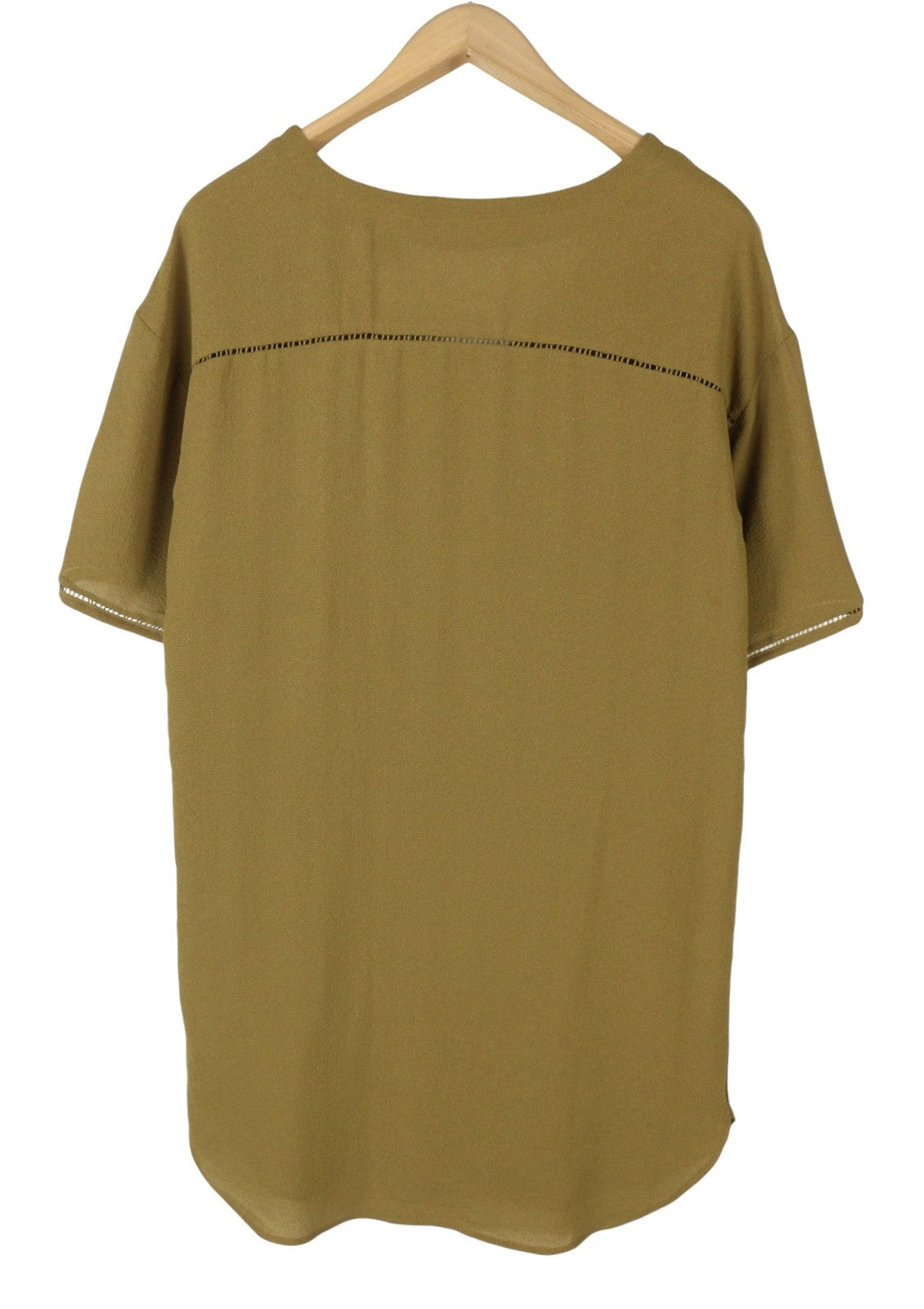 Green Polyester Dress