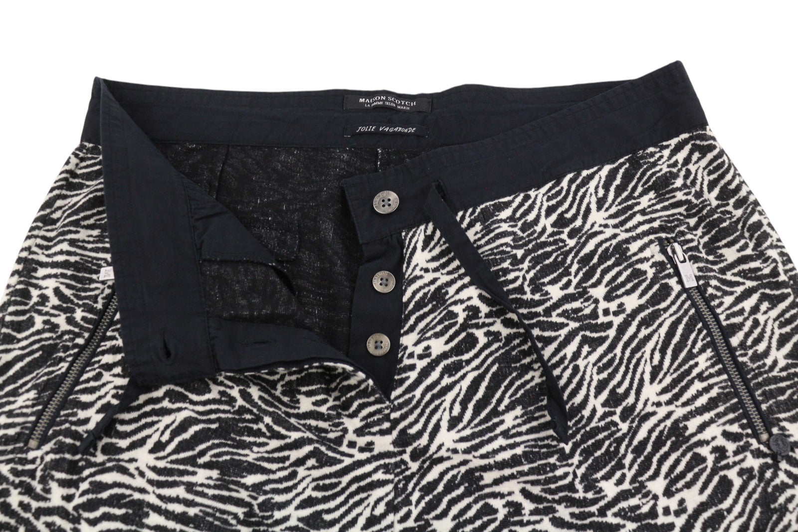 Black Cotton Trousers