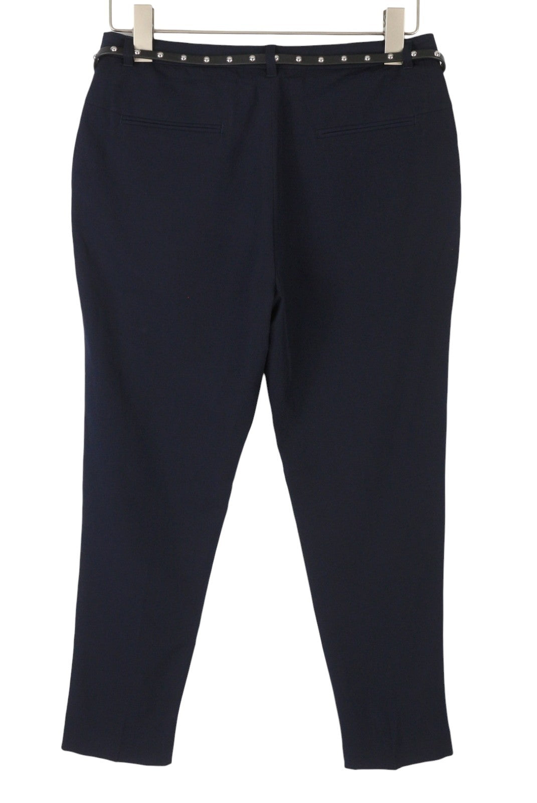 Blue Polyester Trousers