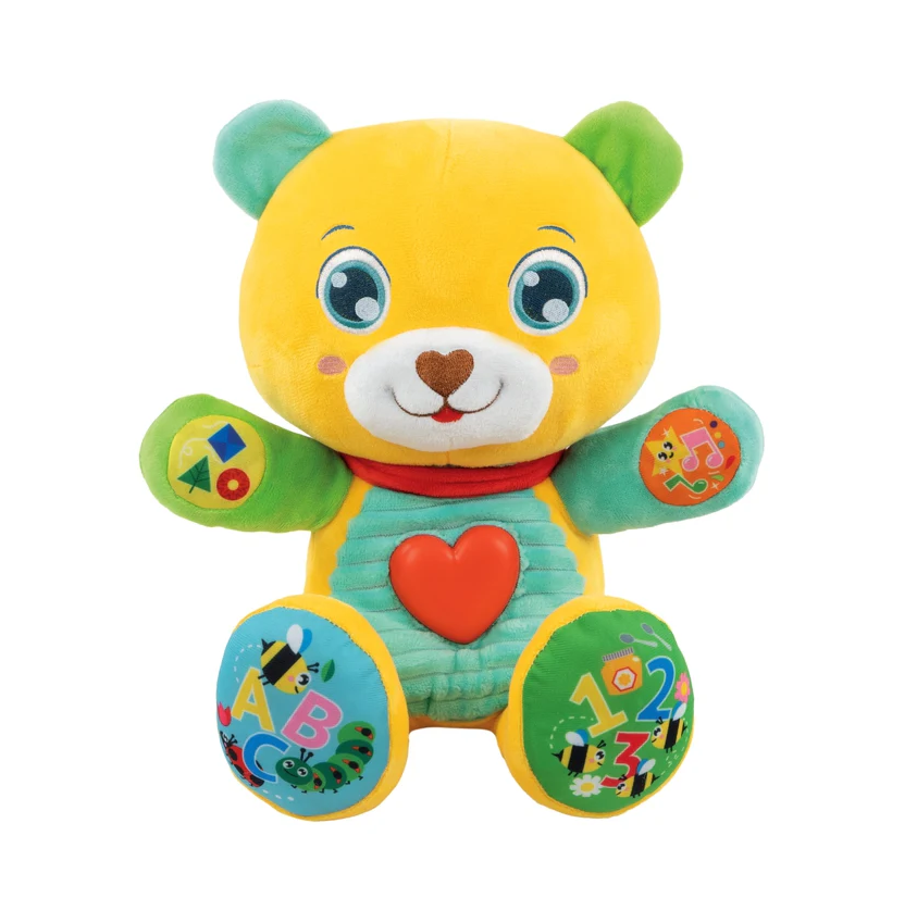 Färgglad interaktiv Teddy Lelek Polish Language Clementoni 50939