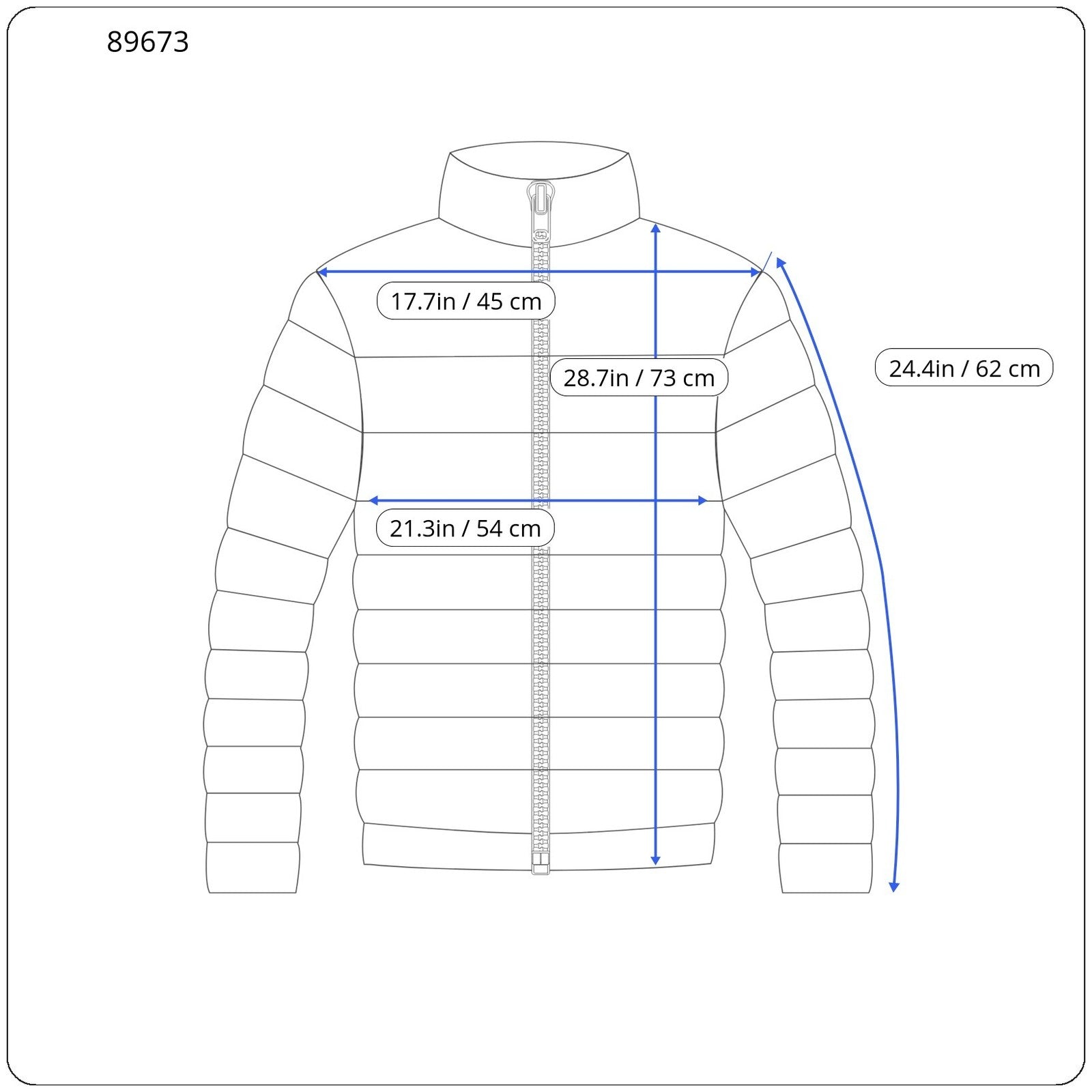 Blue Cotton Jacket