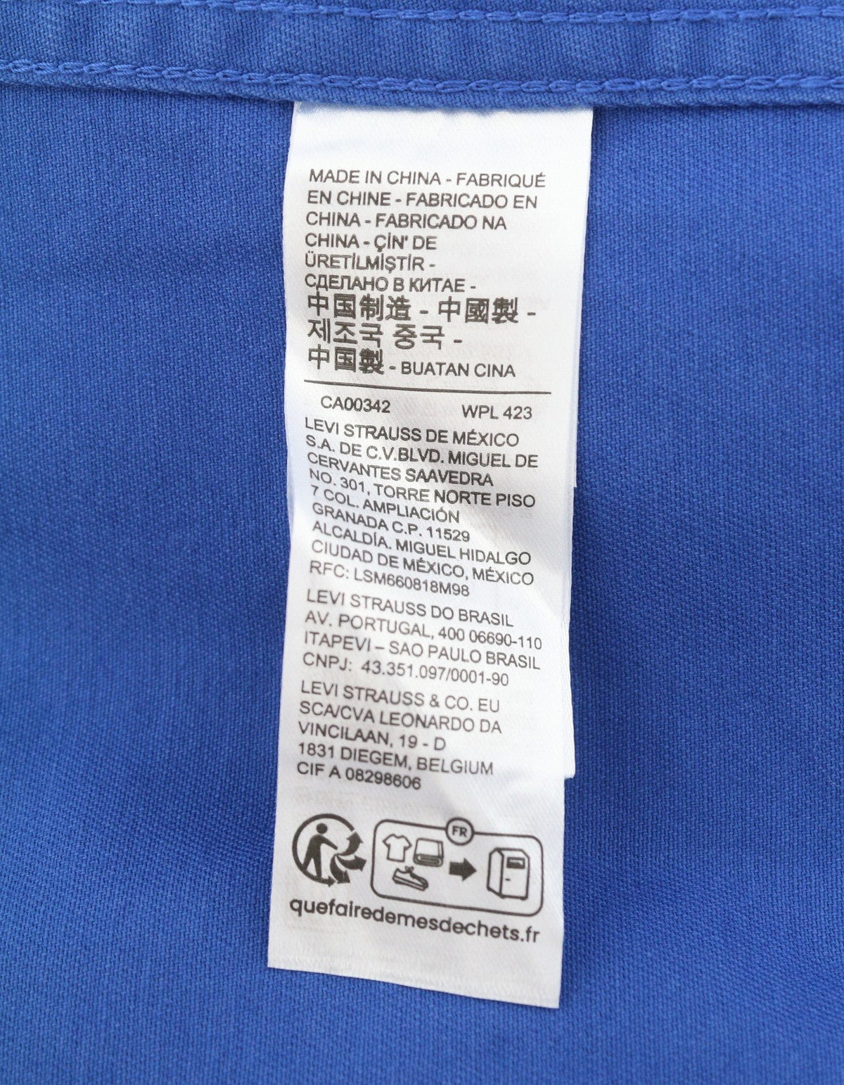 Blue Cotton Jacket