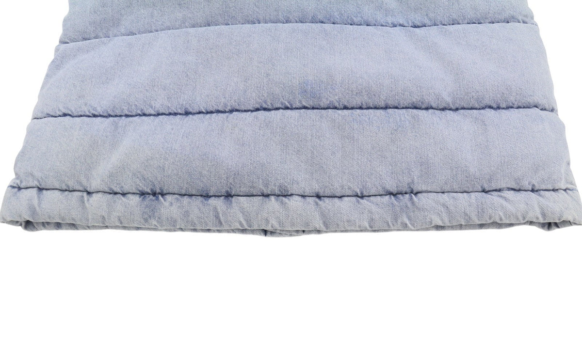 Blaue Jeansweste