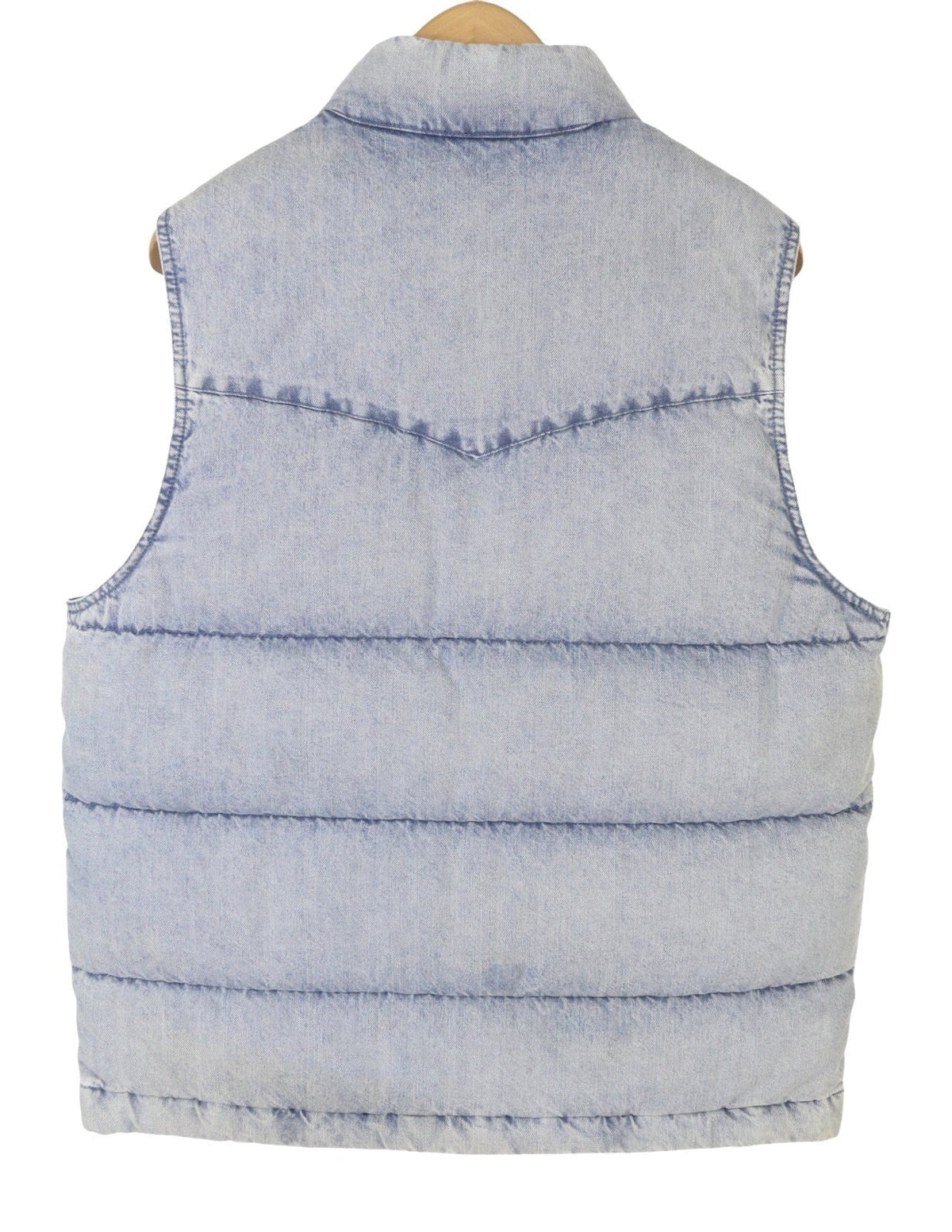 Blaue Jeansweste
