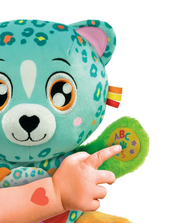 Interactive Sweet Leopards Caring Mama Chita Polish Language clementoni 50935