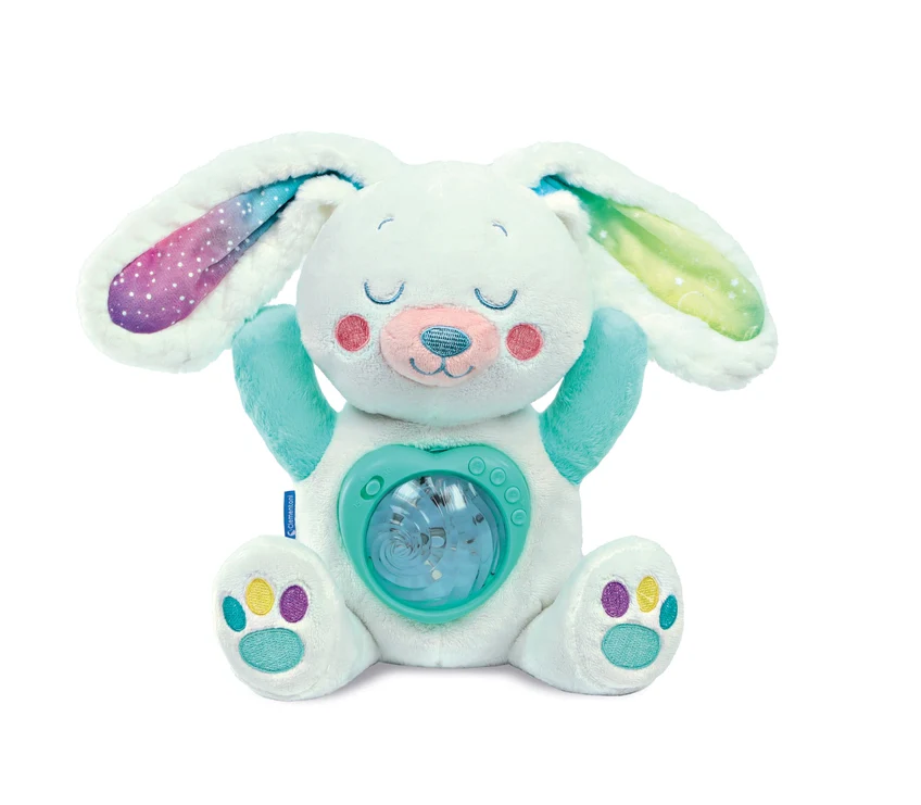 Plush Projector Arctic Bunny Northern Lights Clementoni 17594
