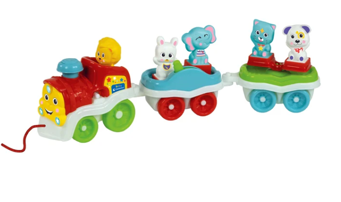 Interactive Animal Train Polish Language clementoni 50802