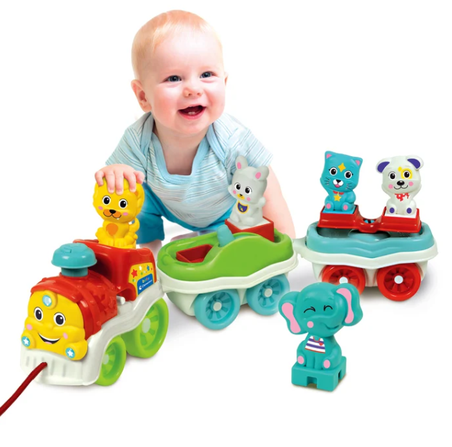 Interactive Animal Train Polish Language clementoni 50802