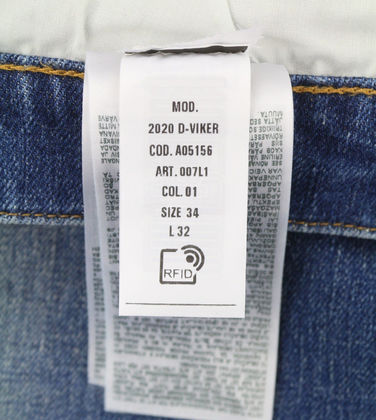 Jeans 2020 D-viker 007l1