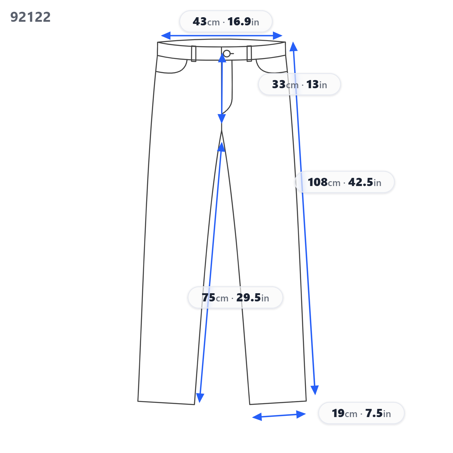 Jeans 2020 D-viker 007l1