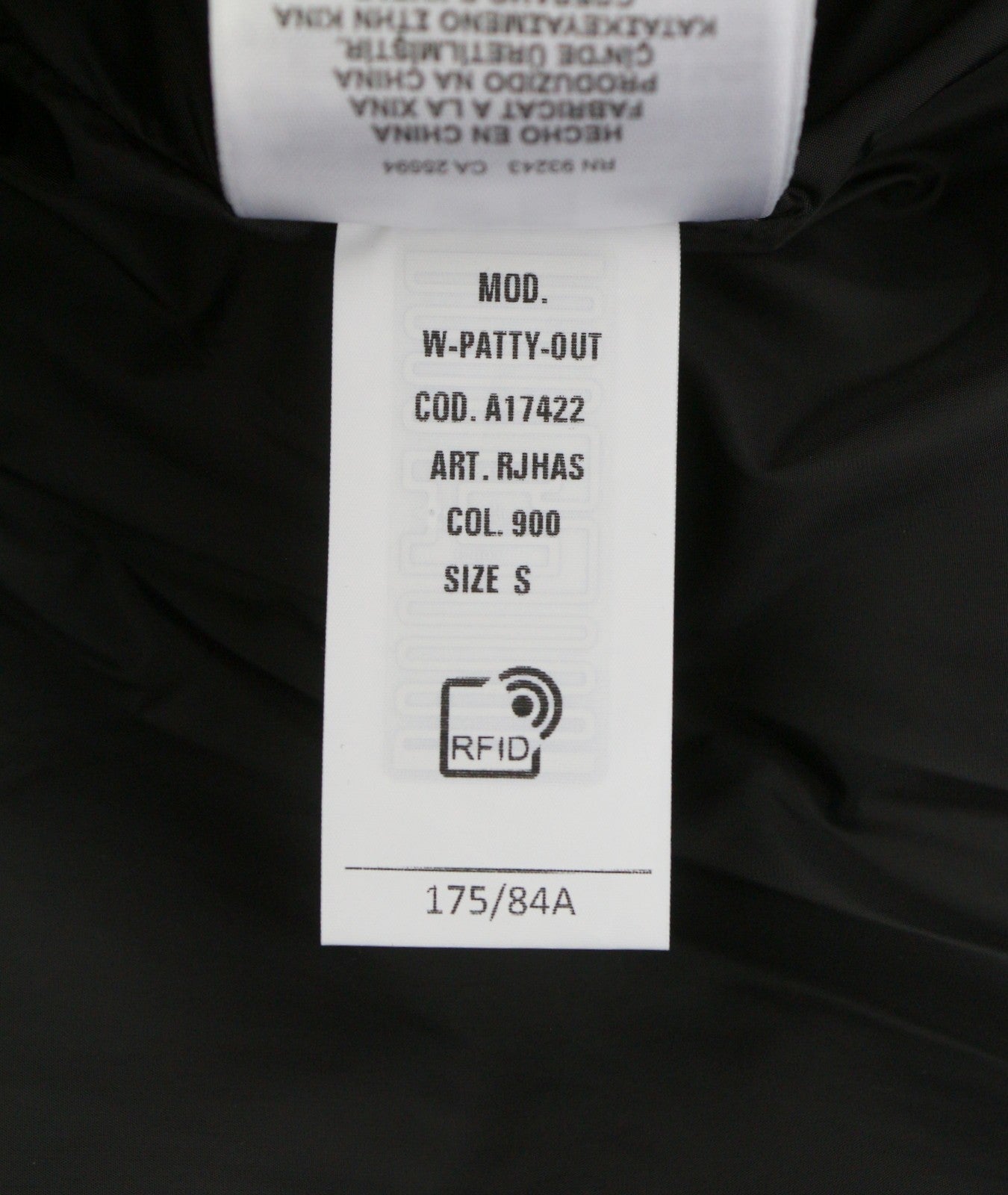 Jacket W-patty-out