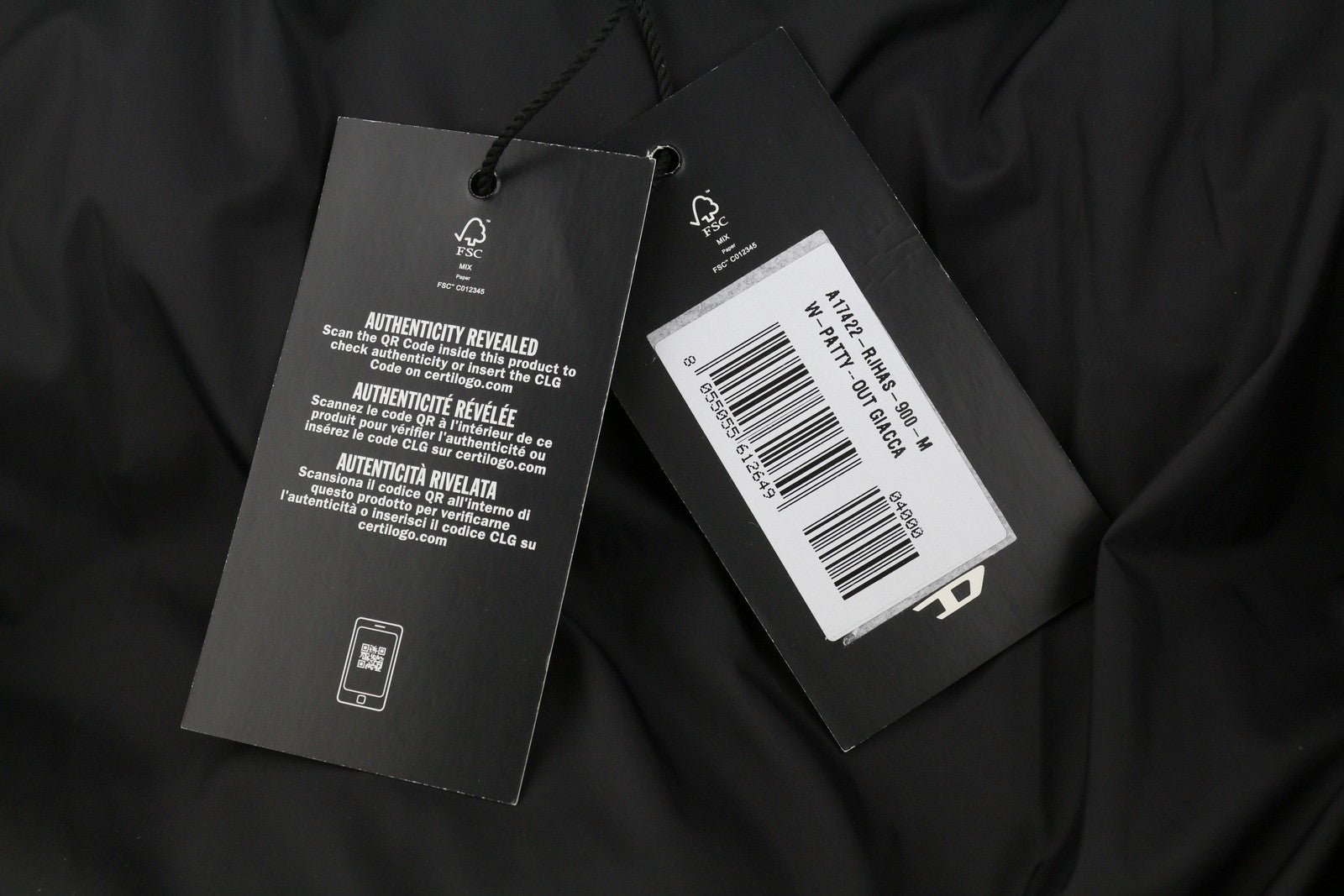 Jacket W-patty-out