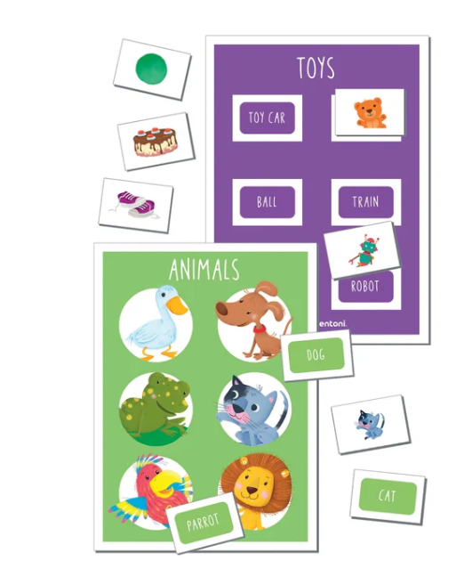 Educational Game I’m Learning English Play And Learn Polish Language Clementoni 50769