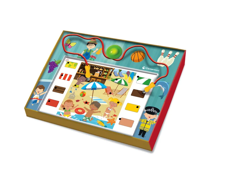 Educational Game Interactive Quiz Junior Polish Language Clementoni 50941