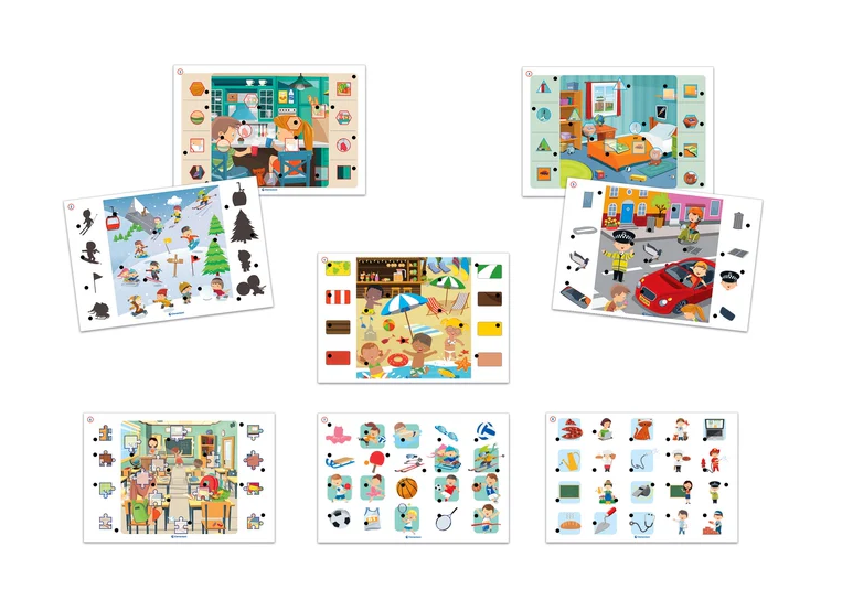Educational Game Interactive Quiz Junior Polish Language Clementoni 50941