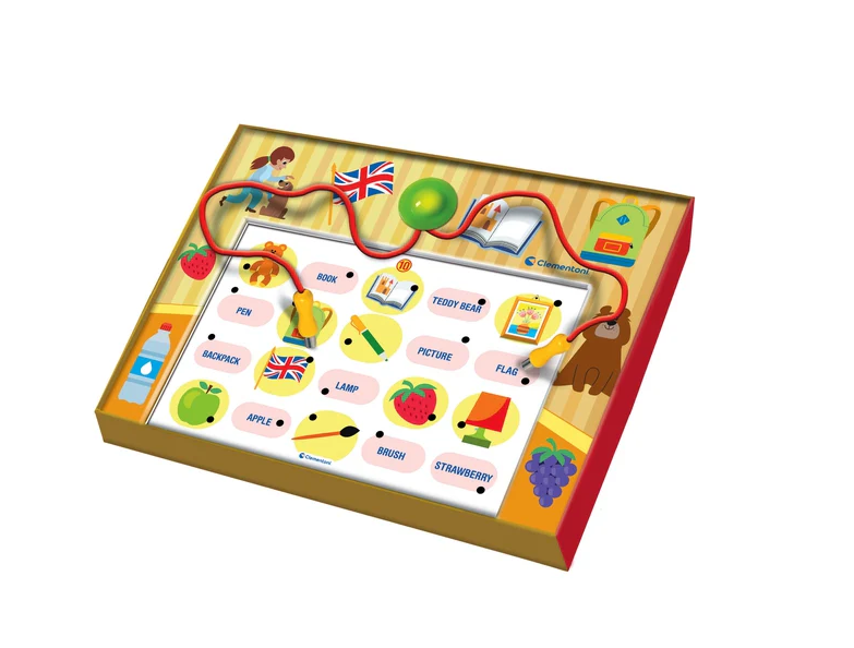 Educational Game Interactive Quiz English Language Polish Language Clementoni 50943
