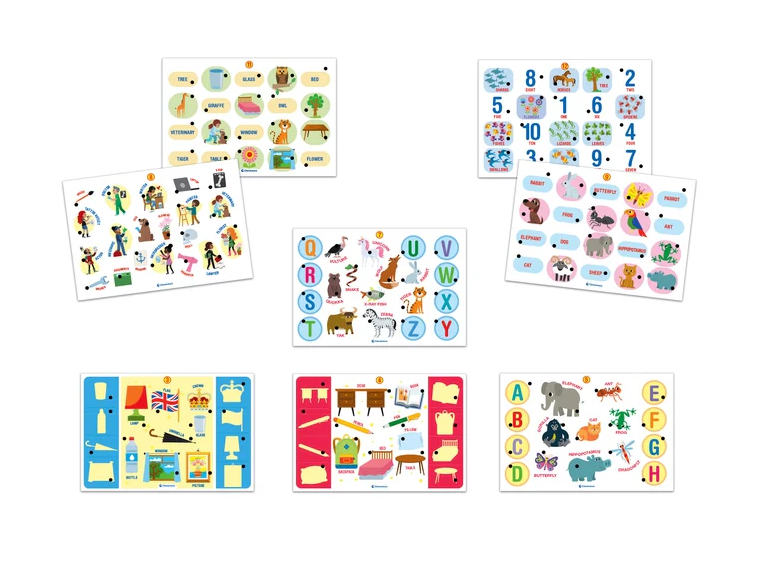 Educational Game Interactive Quiz English Language Polish Language Clementoni 50943