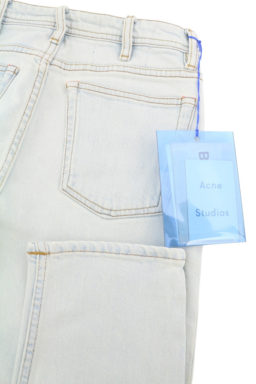 Acne Studios Bla Konst South Lt Blue Dam Jeansblue Faded Slim Fit