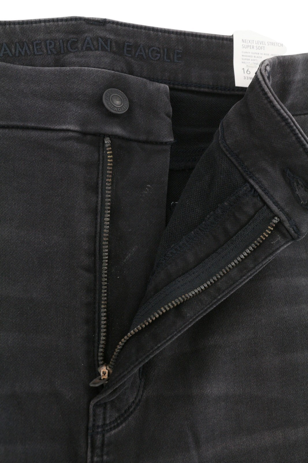 Vaqueros Jeggings con curvas de talle muy alto