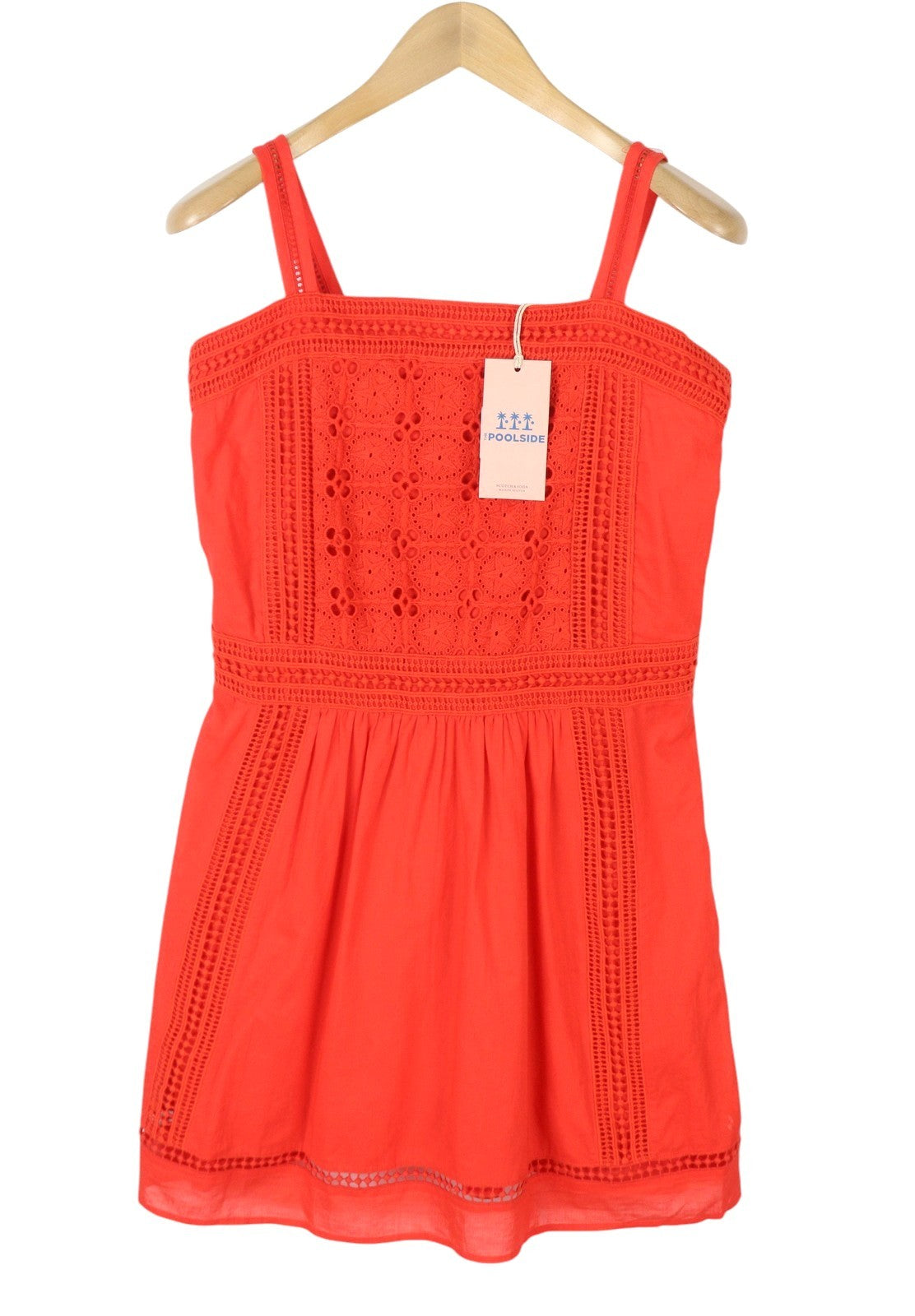 Orange Cotton Dress