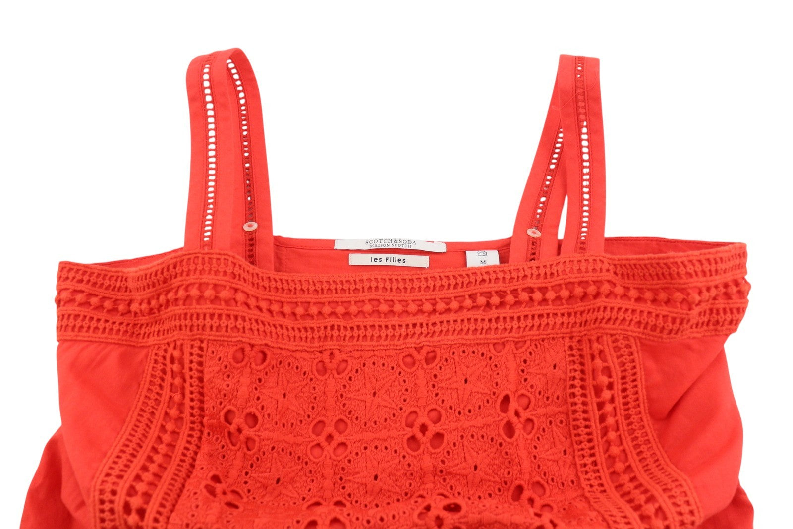 Orange Cotton Dress