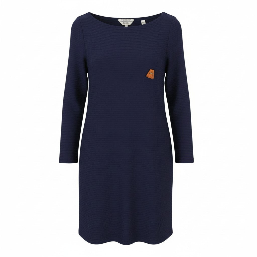 Blue Viscose Dress
