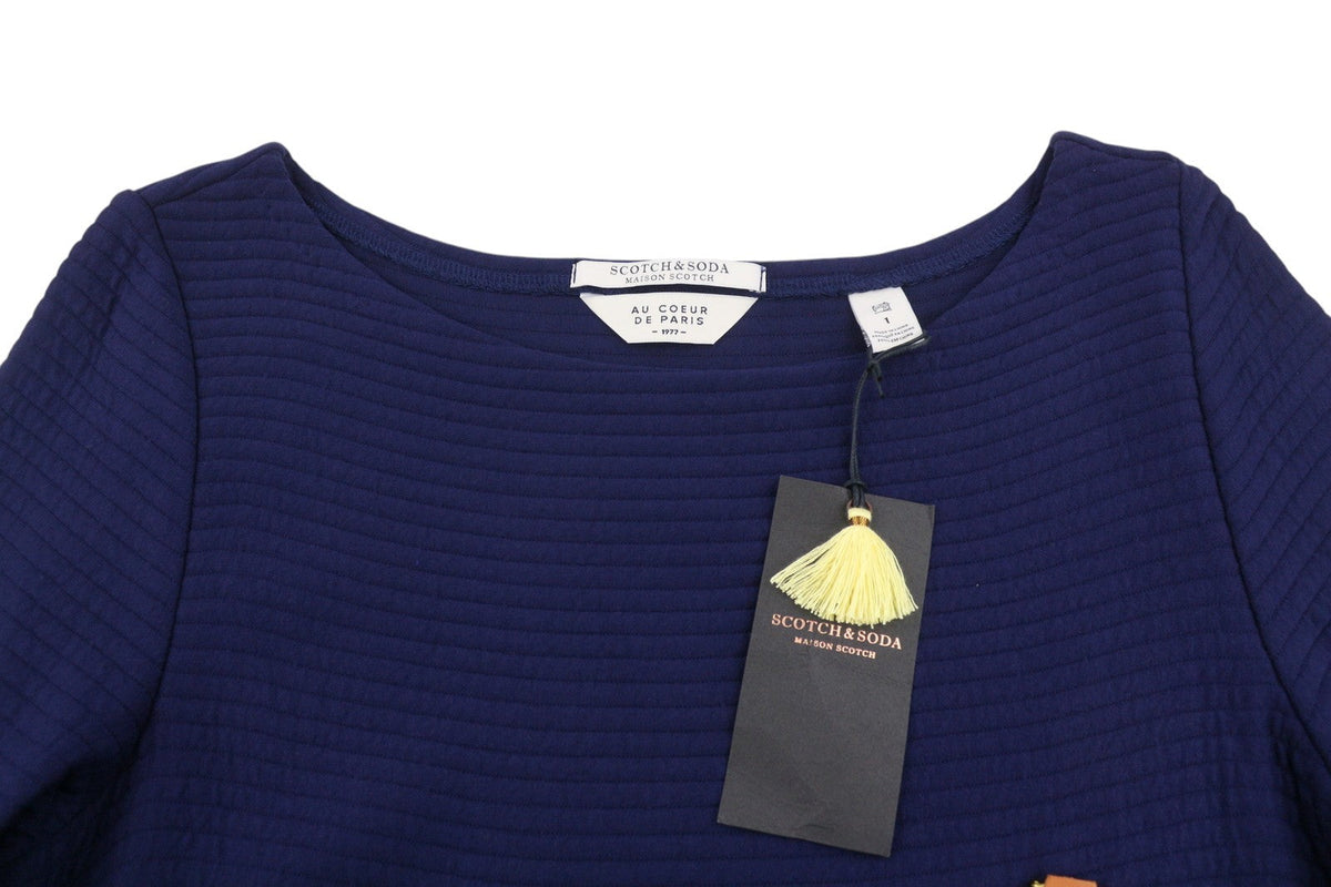 Blue Viscose Dress