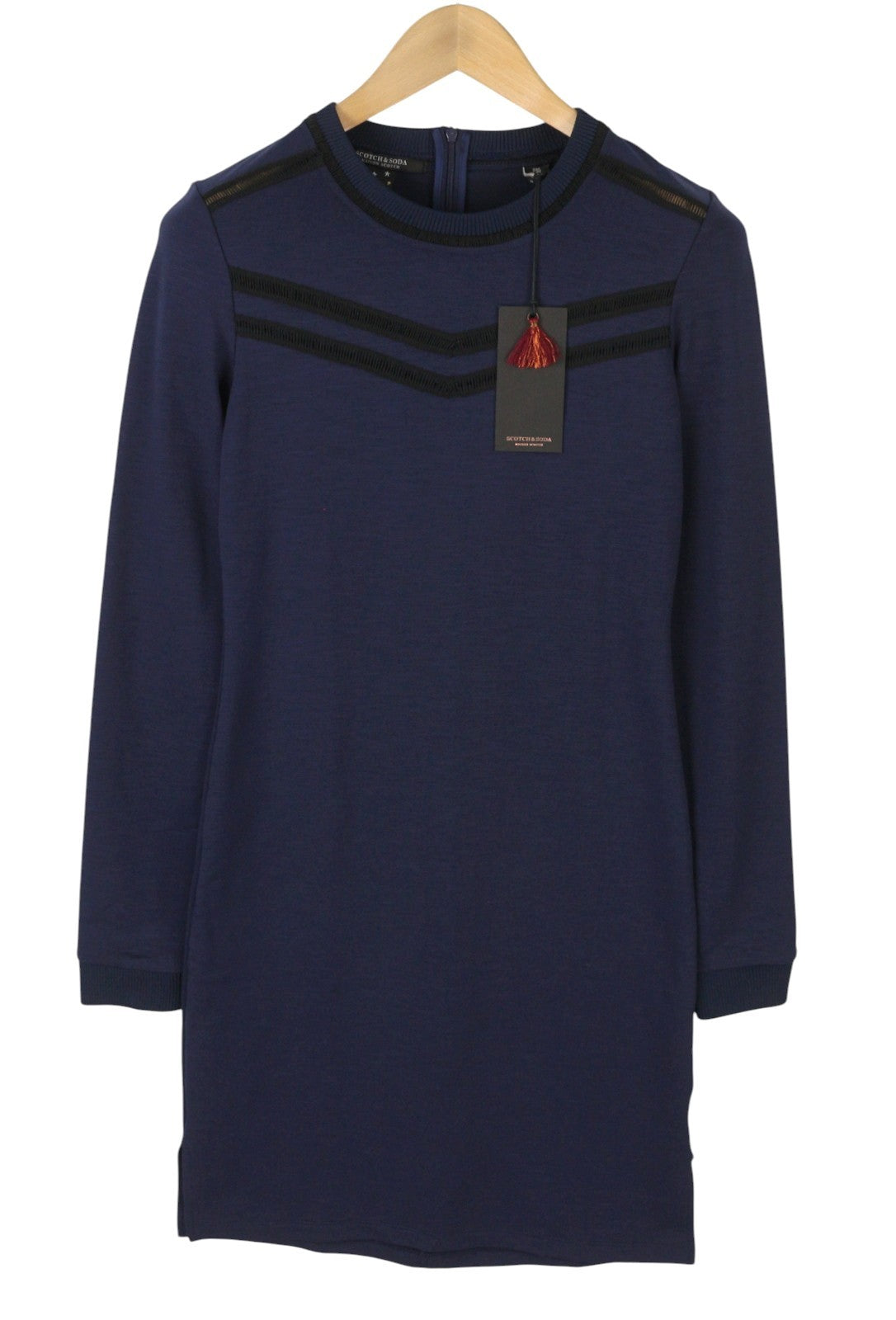 Blue Polyester Dress