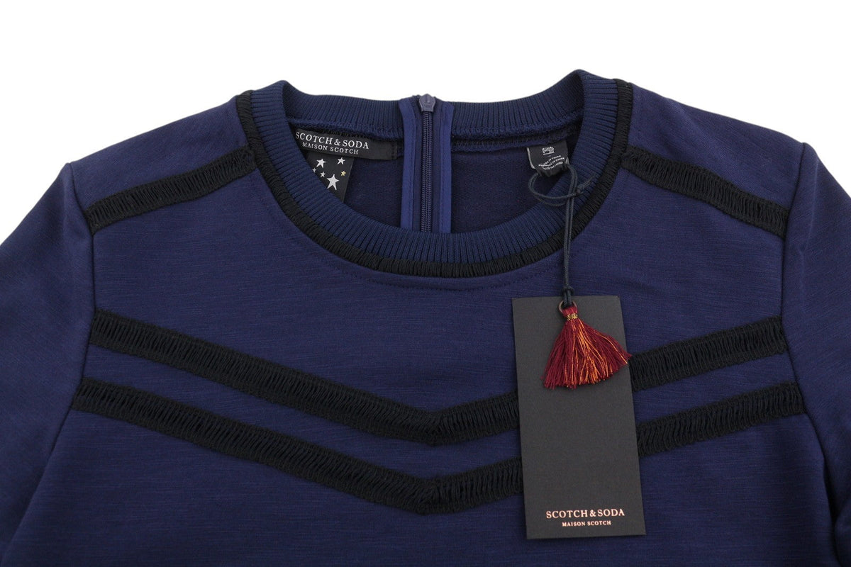 Blue Polyester Dress
