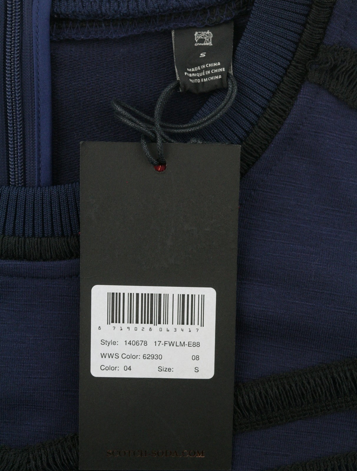 Blue Polyester Dress