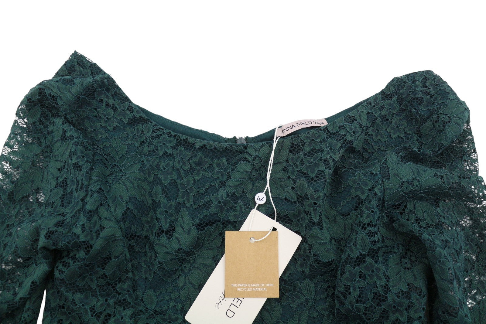 Green Polyester Dress