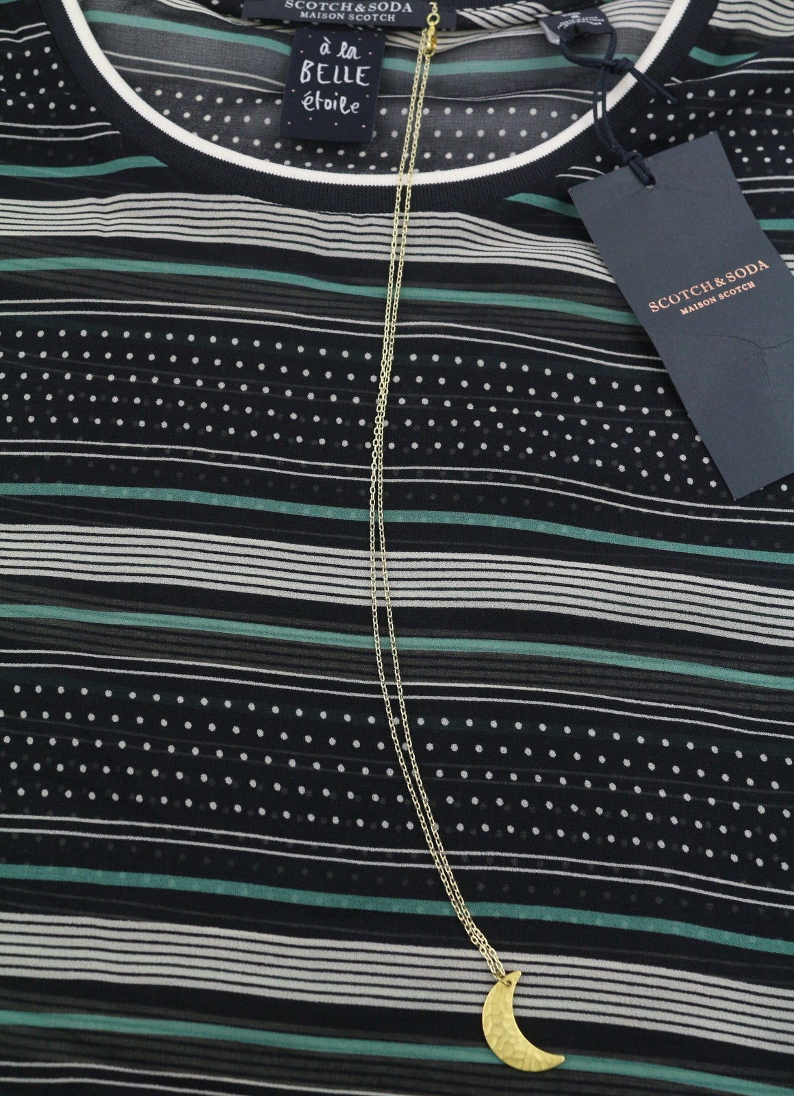 Black Polyester T-shirt