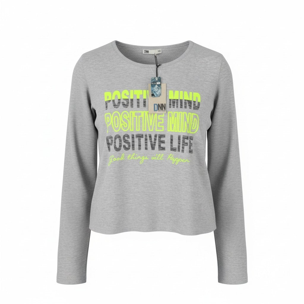 Grey Polyester Sweatshirt