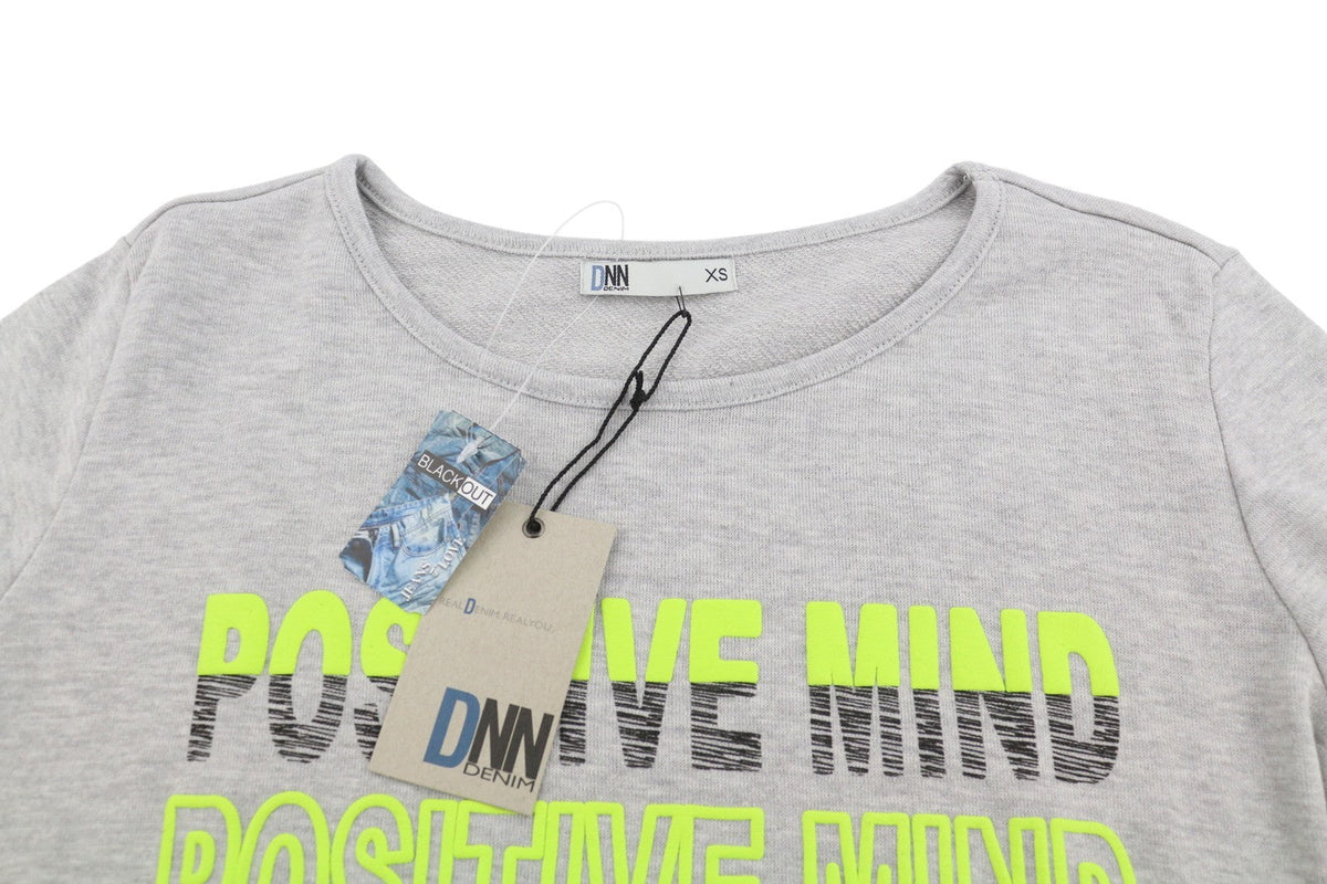 Grey Polyester Sweatshirt