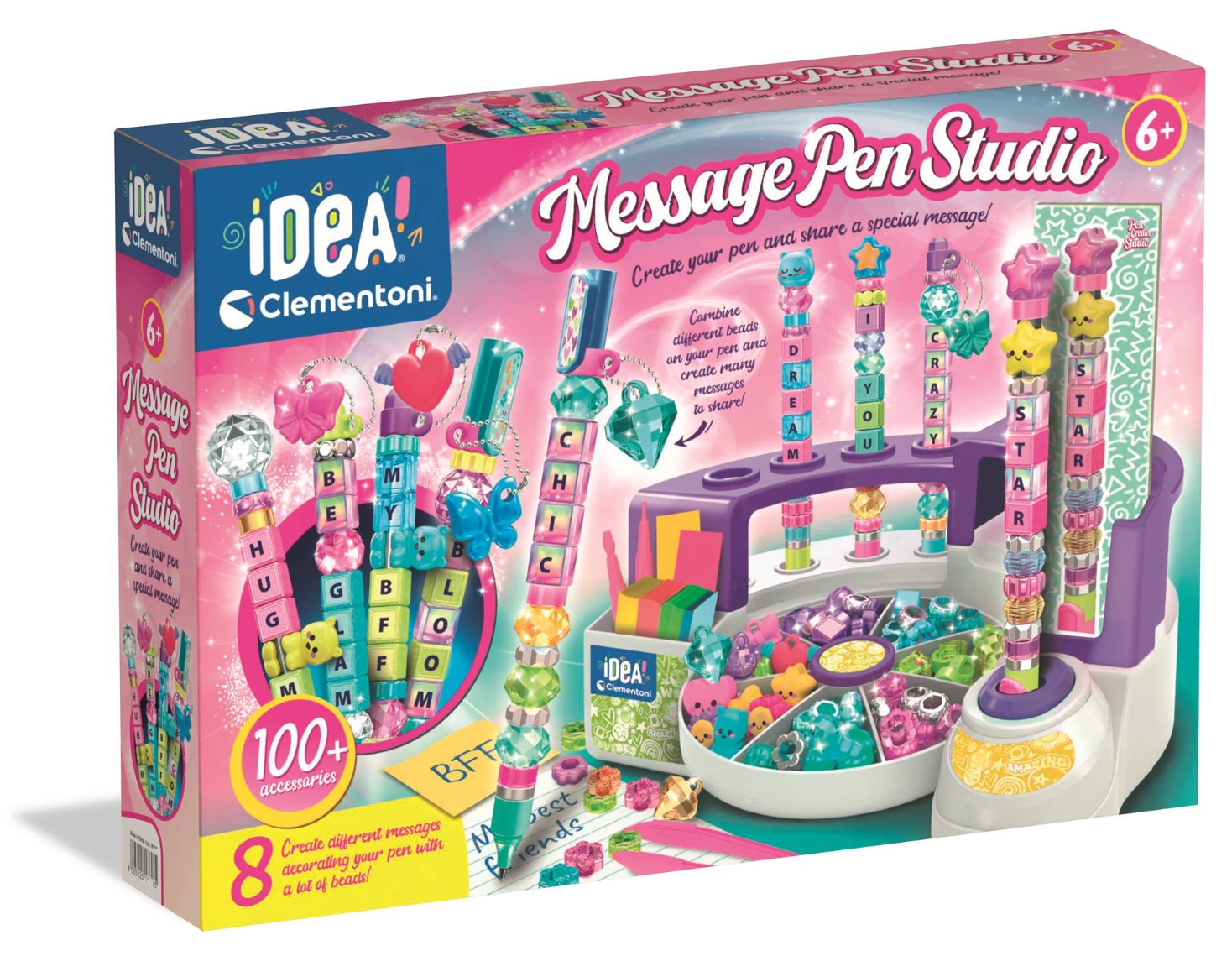 Idea Art Message Pen Factory With Letters Clementoni 18211