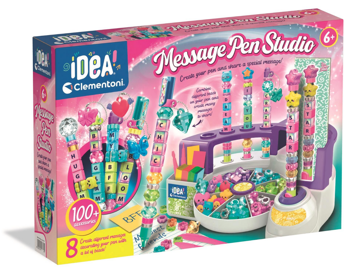Idea Art Message Pen Factory With Letters Clementoni 18211