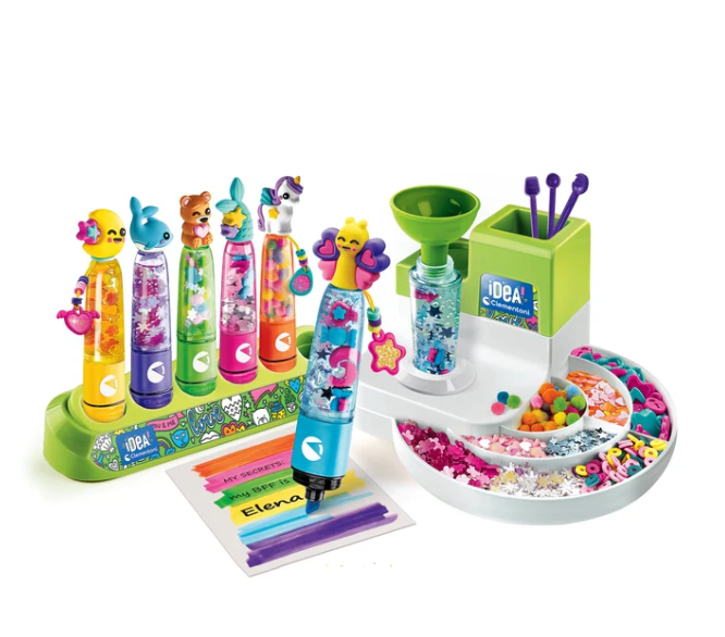 Idea Art Marker Factory Set Highlighters 6 Pcs Clementoni 18127