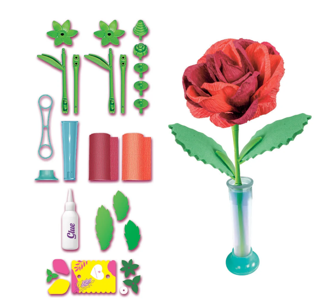 Idea Art Creative Set Mini Flower Factory – Rose Clementoni 18168
