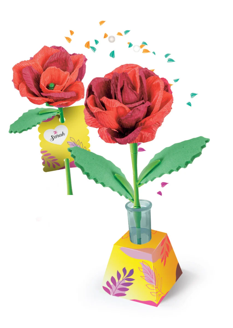 Idea Art Creative Set Mini Flower Factory – Rose Clementoni 18168