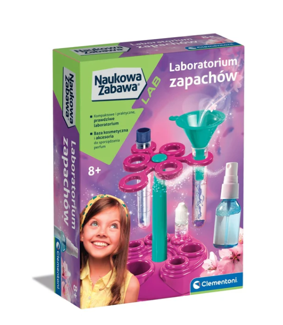 Лабораторен комплект Scientific Fun Fragrance: Парфюми на полски език Clementoni 50867