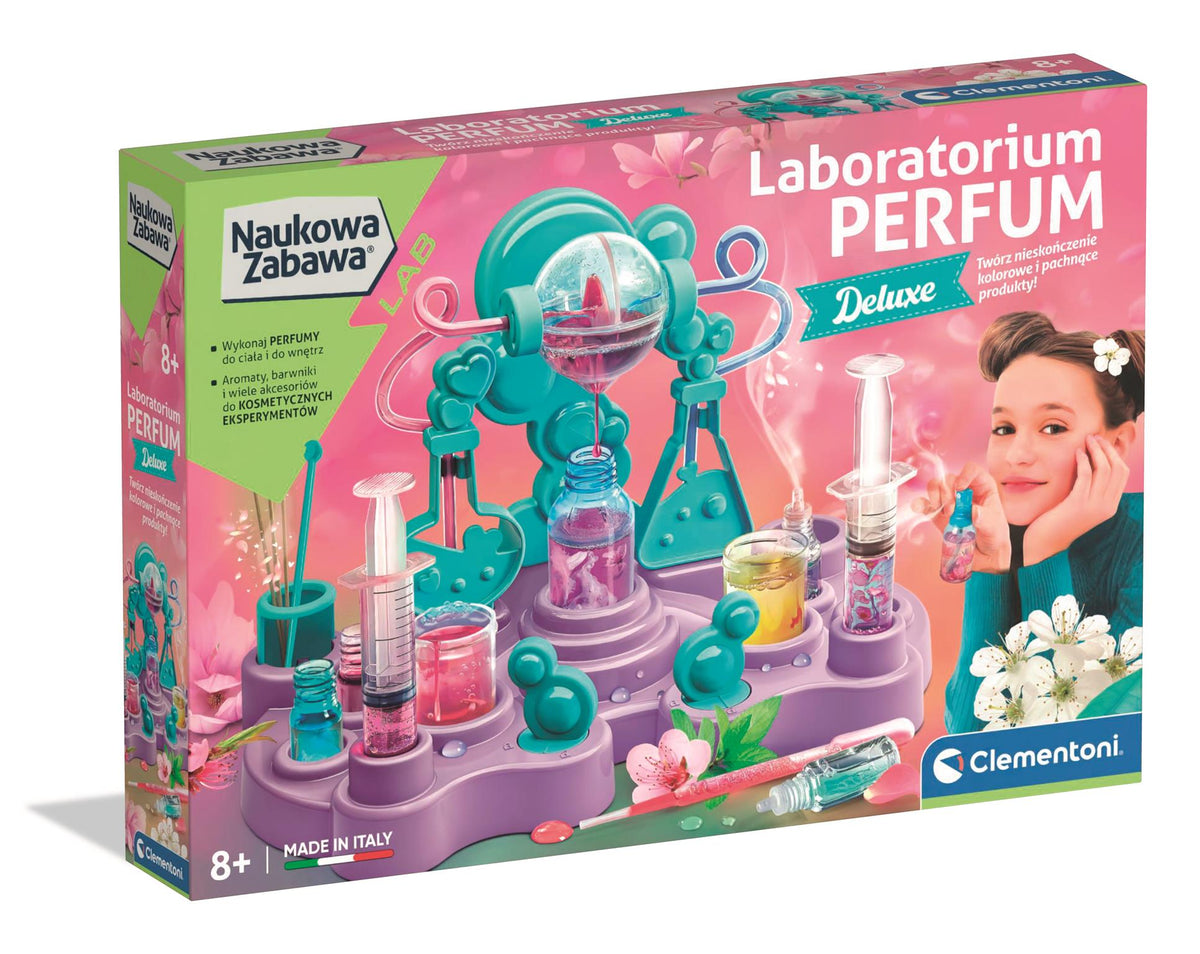 Science & Play Parfüm Laboratory Deluxe lengyel nyelvű Clementoni 50396