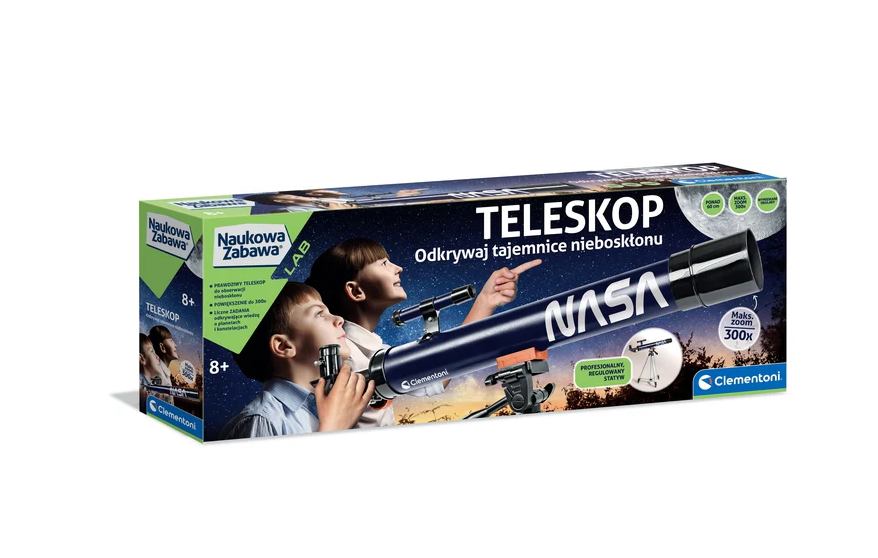 Scientific Fun Nasa Telescope Clementoni 50756