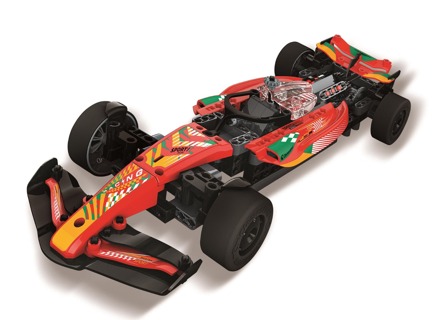 Science & Play – Mechanics Laboratory Racing Car Polish Version Clementoni 50403