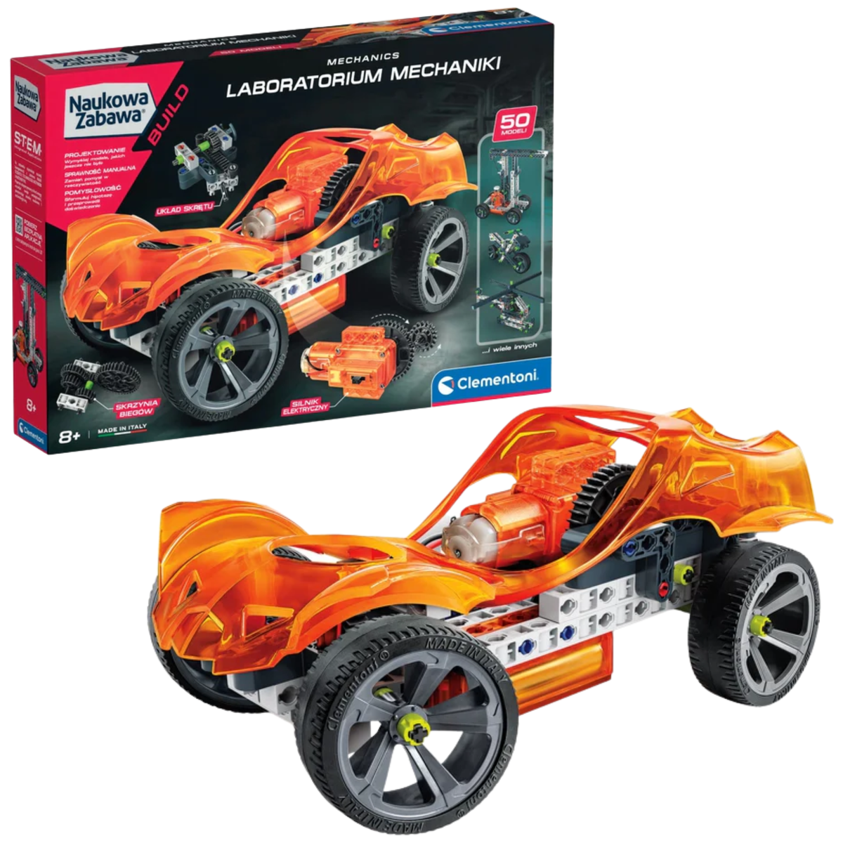 Science & Play – Mechanics Laboratory Polish Version Clementoni 50872