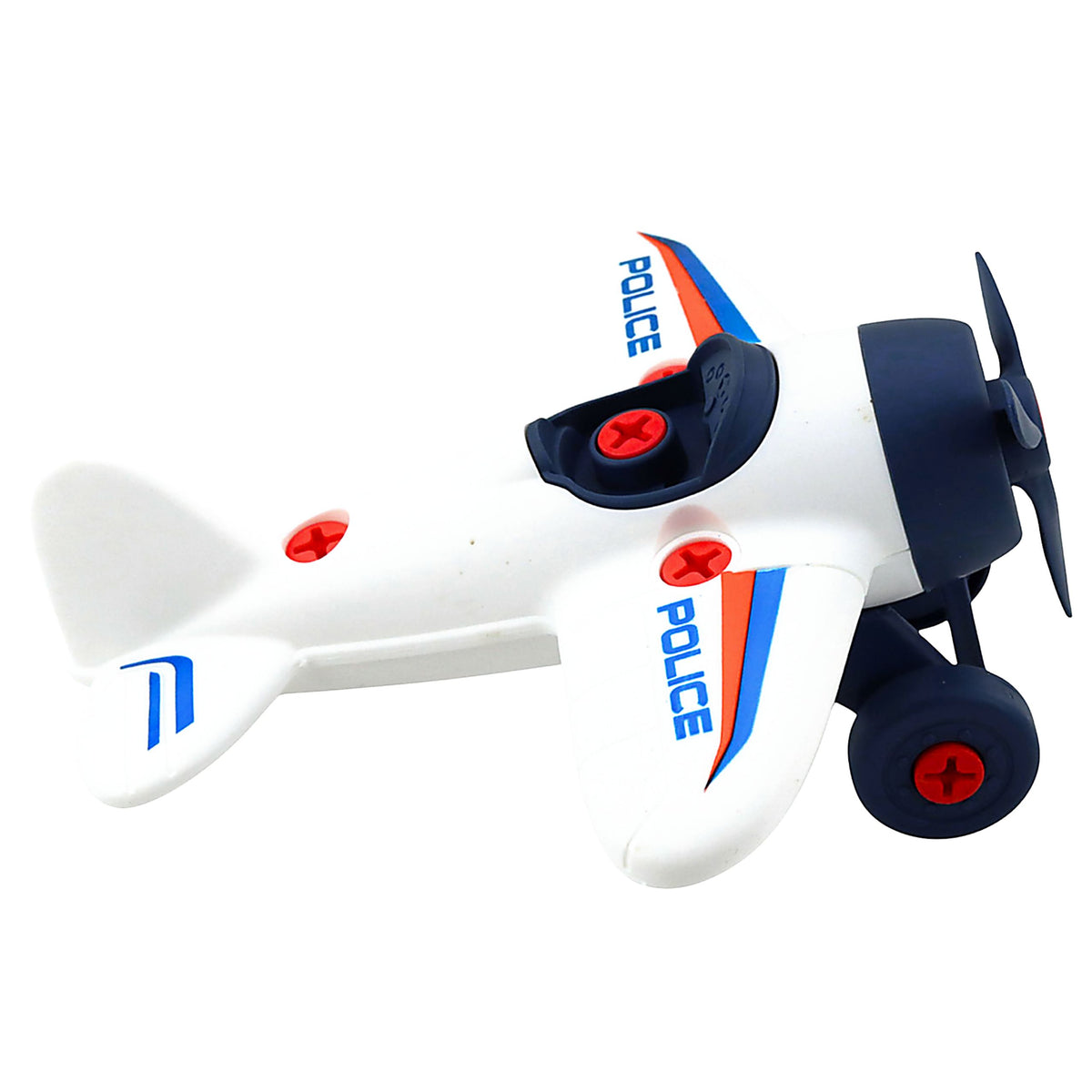 Diy Creative Kit: Screwdriver Plane Police Screwdriver