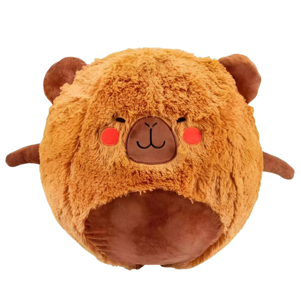 Jumping Ball Growing Plush Capybara Brown Pump 50 Cm