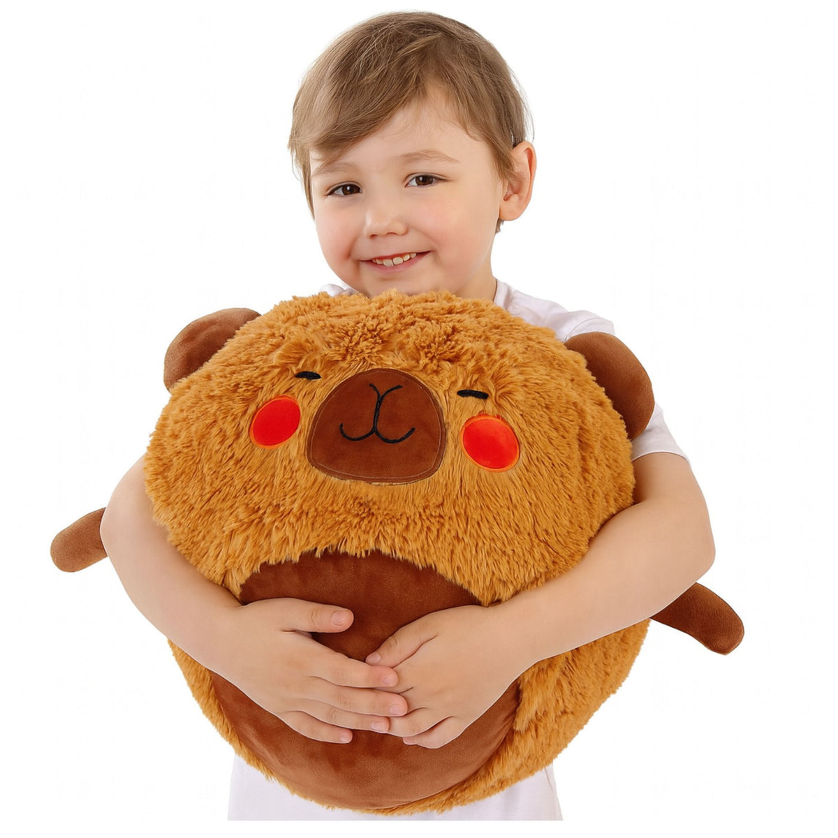 Jumping Ball Growing Plush Capybara Brown Pump 50 Cm